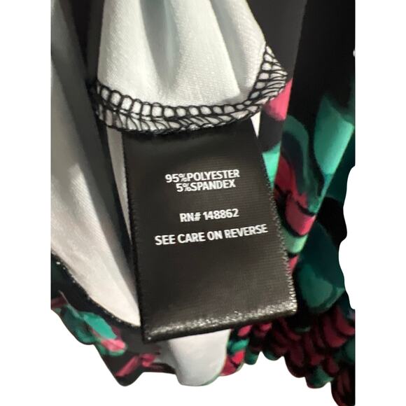 Torrid Womens Plus Mini Studio Knit Cinch Front Skater Dress Butterfly Size 4 4X - Picture 6 of 6